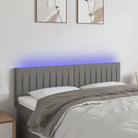 Klassiek LED Hoofdbord voor Moderne Slaapkamer - Donkergrijs / 144 x 5 x 78/88 cm / 1 - Hoofdborden en voetborden