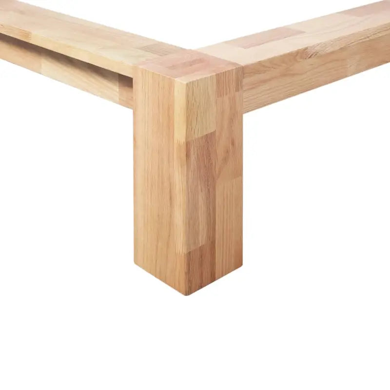 Klassiek massief eikenhouten bedframe met rustieke charme - 160 x 200 cm - Bedden & bedframes