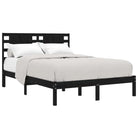 Klassiek massief grenenhouten bedframe met aanvullende ondersteuning - Bedden & bedframes