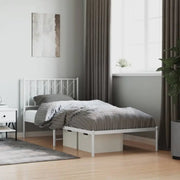 Klassiek metaal bedframe met metalen latten en extra opbergruimte - Bedden & bedframes