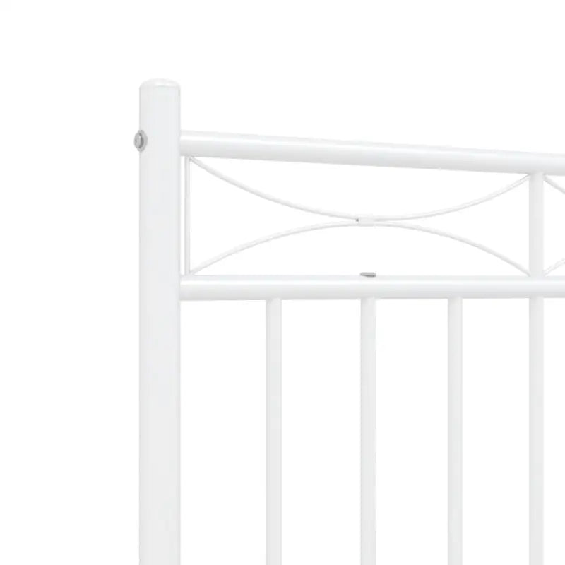 Klassiek metalen bedframe met extra opbergruimte en metalen latten - Bedden & bedframes