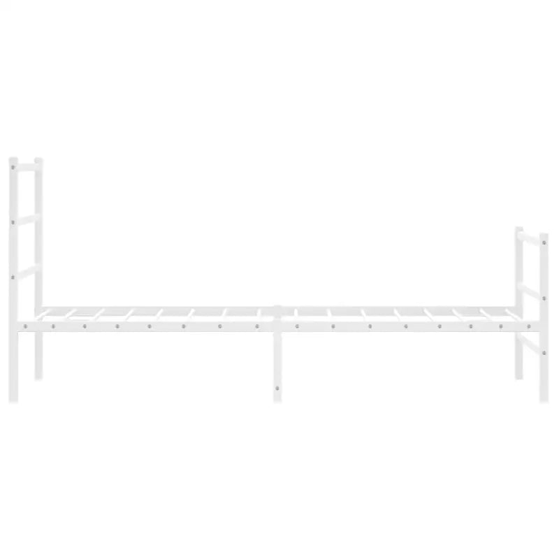 Klassiek metalen bedframe met extra opbergruimte en metalen latten - Bedden & bedframes