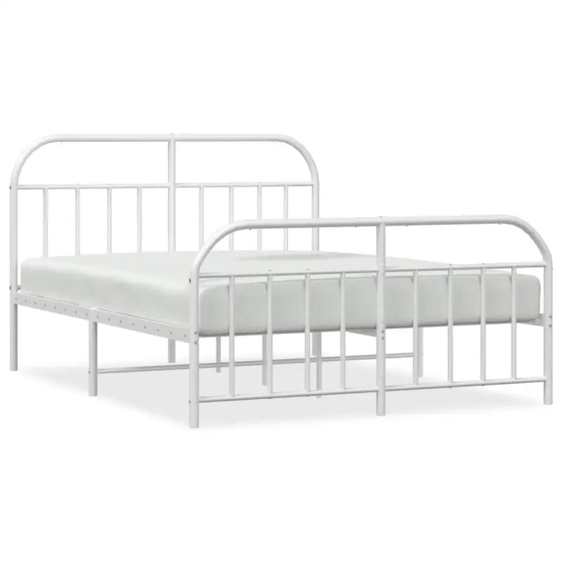 Klassiek metalen bedframe met extra opbergruimte en metalen latten - Bedden & bedframes