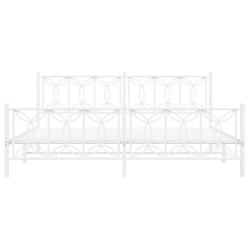 Klassiek metalen latten bedframe met extra opbergruimte - Bedden & bedframes