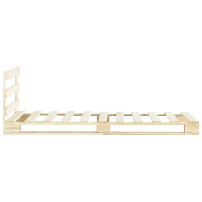 Klassiek palletbed gemaakt van massief grenenhout voor elke slaapkamer - Bedden & bedframes