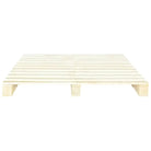 Klassiek palletbedframe van massief grenenhout voor elke slaapkamer - Bedden & bedframes