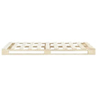 Klassiek palletbedframe van massief grenenhout voor elke slaapkamer - Bedden & bedframes