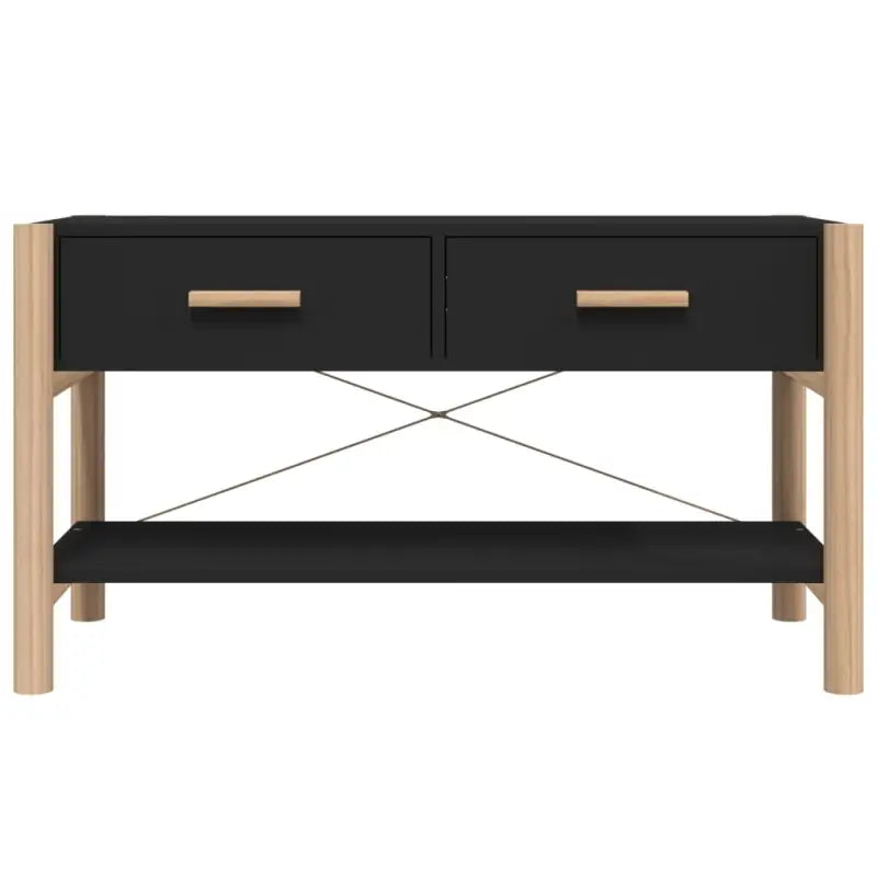 Klassiek Tv-meubel met bewerkt hout en houten poots voor stijl en duurzaamheid - Tv-meubels