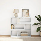 Klassieke boekenkast van bewerkt hout met strak ontwerp - Wit / 1 / 94.5 cm - Boekenkasten