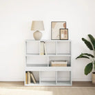 Klassieke Boekenkast van bewerkt hout met strak ontwerp - Wit / 1 / 94.5 cm - Boekenkasten
