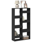 Klassieke boekenkast van bewerkt hout voor een stijlvol interieur - Zwart / 1 / 175 cm - Boekenkasten