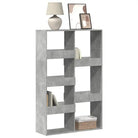 Klassieke boekenkast van bewerkt hout voor een stijlvol interieur - Betongrijs / 1 / 155.5 cm - Boekenkasten