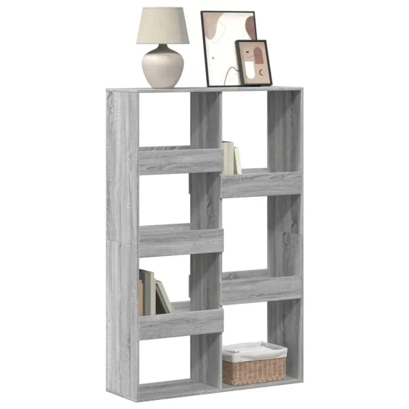 Klassieke boekenkast van bewerkt hout voor een stijlvol interieur - Grijs sonoma / 1 / 155.5 cm - Boekenkasten