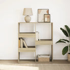 Klassieke boekenkast van bewerkt hout voor een stijlvol interieur - Sonoma eiken / 1 / 115 cm - Boekenkasten