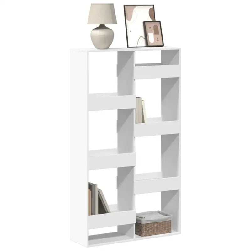 Klassieke boekenkast van bewerkt hout voor een stijlvol interieur - Wit / 1 / 175 cm - Boekenkasten