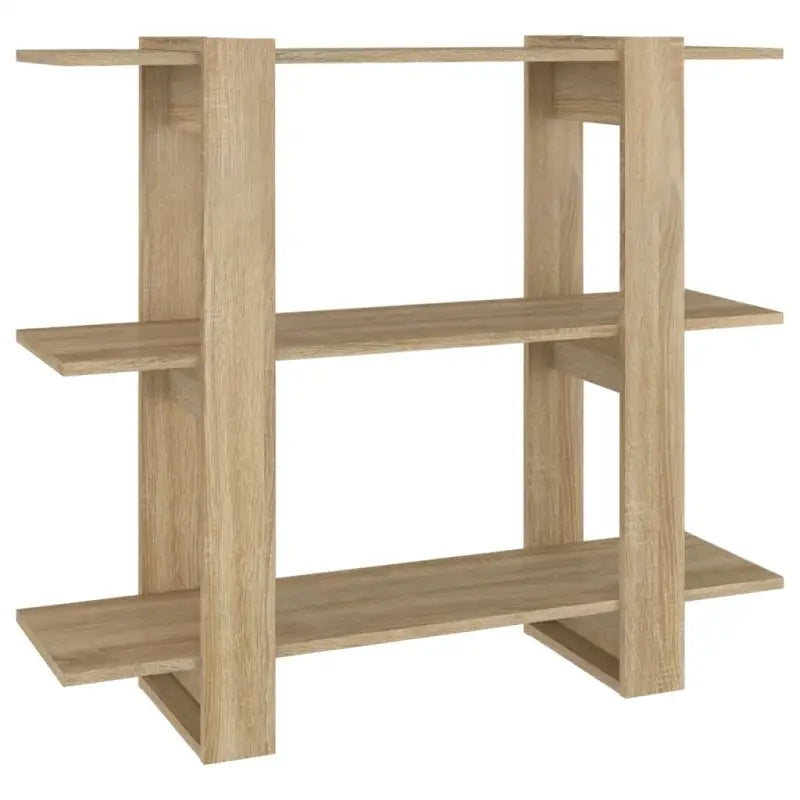 Klassieke boekenkast voor kamerscherm gebruikt met praktische opbergruimte - Sonoma eiken / 1 - Boekenkasten