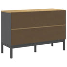 Klassieke commodes met massief grenenhout en houten poten - Commodes & ladekasten