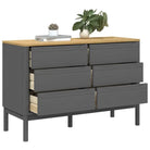 Klassieke commodes met massief grenenhout en houten poten - Commodes & ladekasten