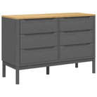 Klassieke commodes met massief grenenhout en houten poten - Commodes & ladekasten