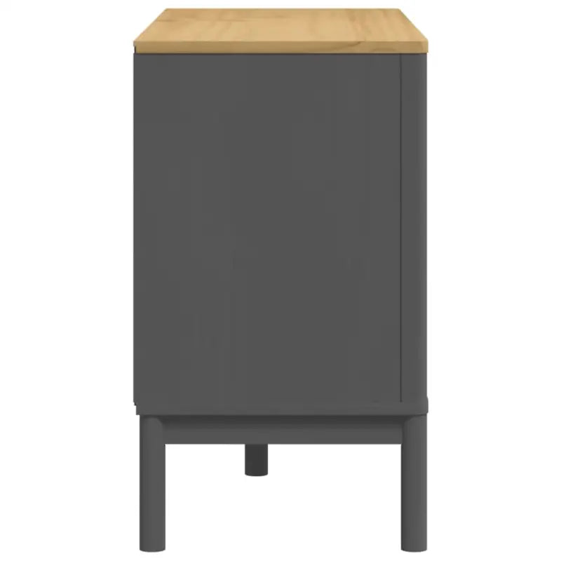 Klassieke commodes met massief grenenhout en houten poten - Commodes & ladekasten
