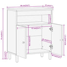 Klassieke Dressoir in Massief Acaciahout met Tijdloze Uitstraling - Dressoirs & buffetkasten