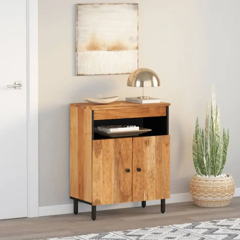 Klassieke Dressoir in Massief Acaciahout met Tijdloze Uitstraling - Dressoirs & buffetkasten