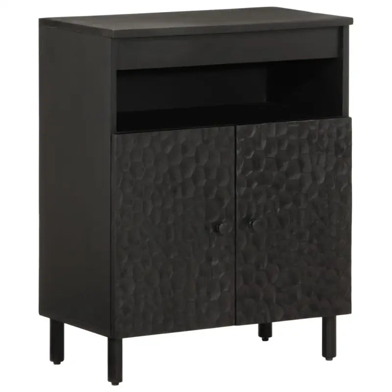 Klassieke Dressoir in Massief Acaciahout met Tijdloze Uitstraling - Zwart / 1 / massief mangohout - Dressoirs &