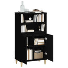 Klassieke dressoir met bewerkt hout en houten poten voor een stijlvolle inrichting - Dressoirs & buffetkasten