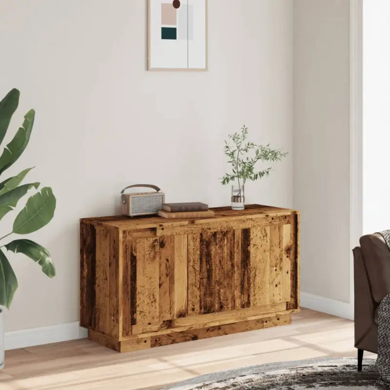 Klassieke dressoir met bewerkt hout voor een duurzame uitstraling - Oud hout / 1 - Dressoirs & buffetkasten