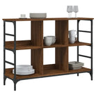 Klassieke dressoir van bewerkt hout met stevig blad en verstelbare poten - Dressoirs & buffetkasten