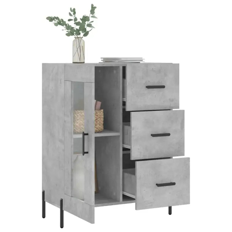 Klassieke Dressoir van Bewerkt Hout met Tijdloze uitstraling - Dressoirs & buffetkasten