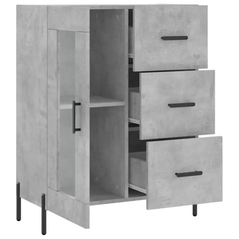 Klassieke Dressoir van Bewerkt Hout met Tijdloze uitstraling - Dressoirs & buffetkasten