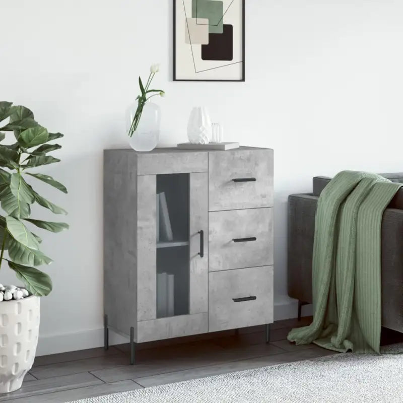 Klassieke Dressoir van Bewerkt Hout met Tijdloze uitstraling - Dressoirs & buffetkasten
