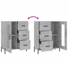 Klassieke Dressoir van Bewerkt Hout met Tijdloze uitstraling - Dressoirs & buffetkasten
