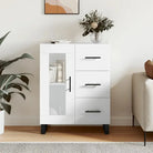 Klassieke Dressoir van bewerkt hout met tijdloze uitstraling - Dressoirs & buffetkasten