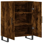 Klassieke dressoir van bewerkt hout met tijdloze uitstraling - Dressoirs & buffetkasten