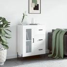 Klassieke Dressoir van Bewerkt Hout met Tijdloze uitstraling - Hoogglans wit / 1 - Dressoirs & buffetkasten