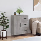 Klassieke Dressoir van Bewerkt Hout met Tijdloze uitstraling - Grijs sonoma / 1 - Dressoirs & buffetkasten