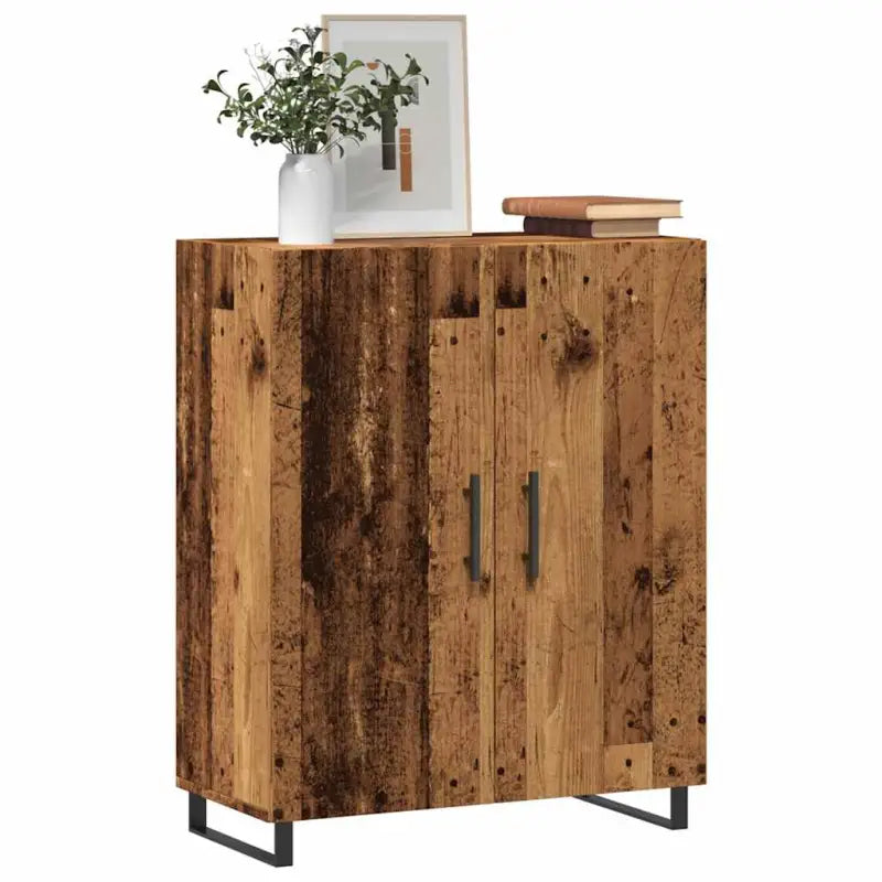 Klassieke dressoir van bewerkt hout met tijdloze uitstraling - Oud hout / 1 - Dressoirs & buffetkasten