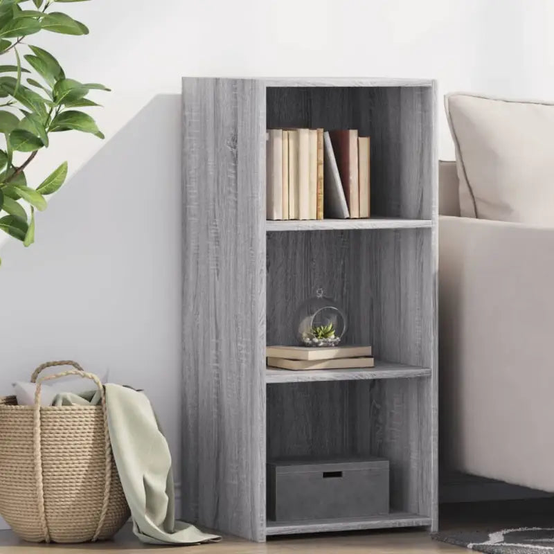 Klassieke dressoir van bewerkt hout voor een stijlvolle uitstraling - Grijs sonoma / 1 - Dressoirs & buffetkasten