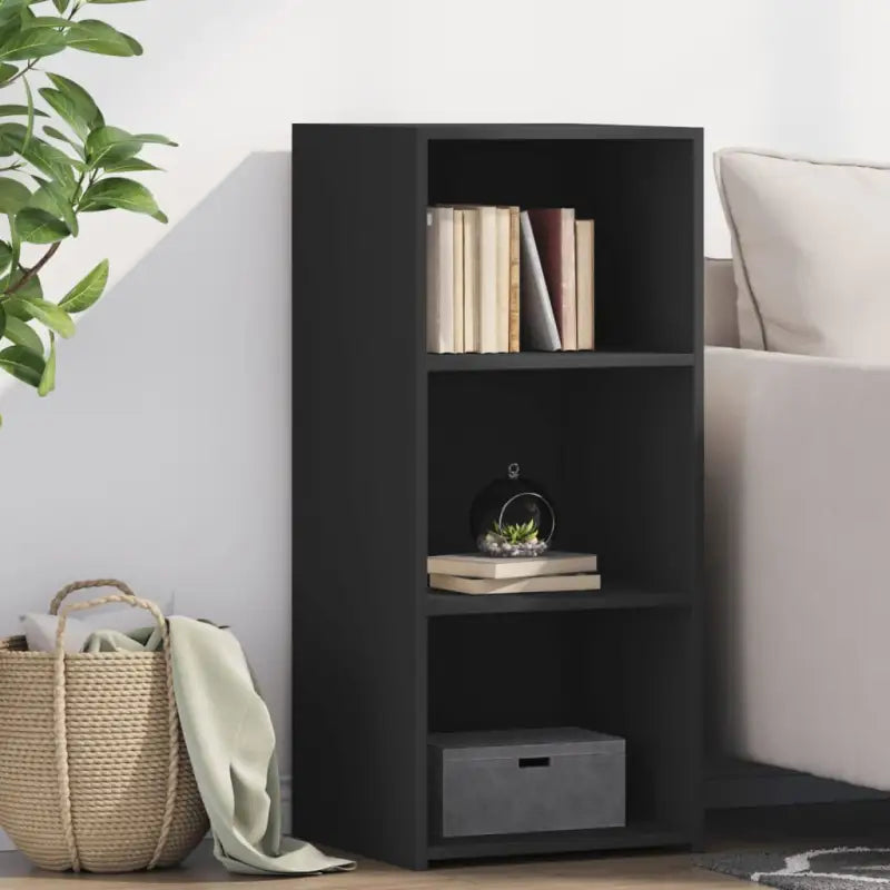 Klassieke dressoir van bewerkt hout voor een stijlvolle uitstraling - Zwart / 1 - Dressoirs & buffetkasten