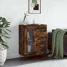 Klassieke dressoir van bewerkt hout voor een tijdloze uitstraling - Gerookt eiken / 1 - Dressoirs & buffetkasten
