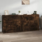 Klassieke Dressoirs met Bevest Hout voor Tijdloze Elegantiev - Gerookt eiken / 2 - Dressoirs & buffetkasten