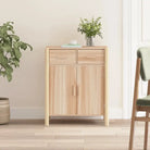 Klassieke dressoirs met bewerkt hout en houten poten - Bruin / 1 - Dressoirs & buffetkasten