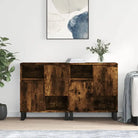 Klassieke dressoirs van bewerkt hout met tijdloze uitstraling - Gerookt eiken / 2 - Dressoirs & buffetkasten
