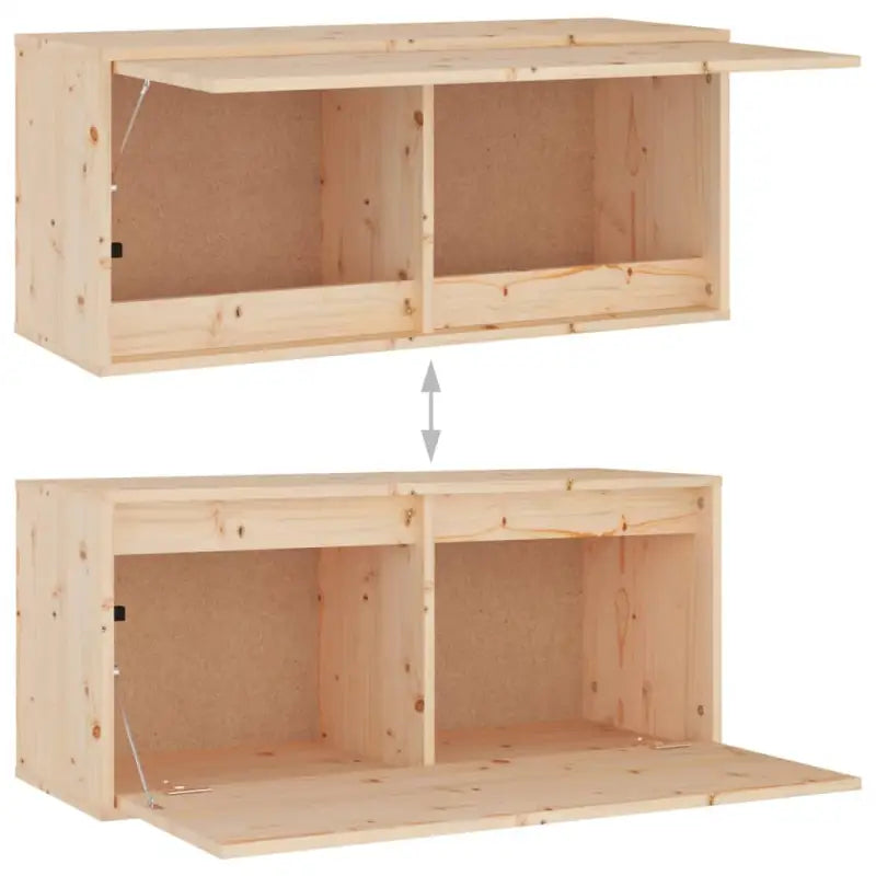 Klassieke hang Tv-meubel van massief grenenhout voor moderne kamers - Tv-meubels