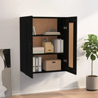 Klassieke hangkast van bewerkt hout voor ruimtebesparing en decoratie - Dressoirs & buffetkasten
