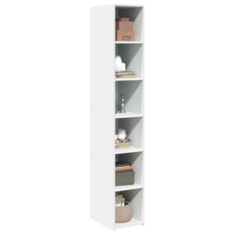 Klassieke hoge kast van bewerkt hout voor in je interieur - Dressoirs & buffetkasten