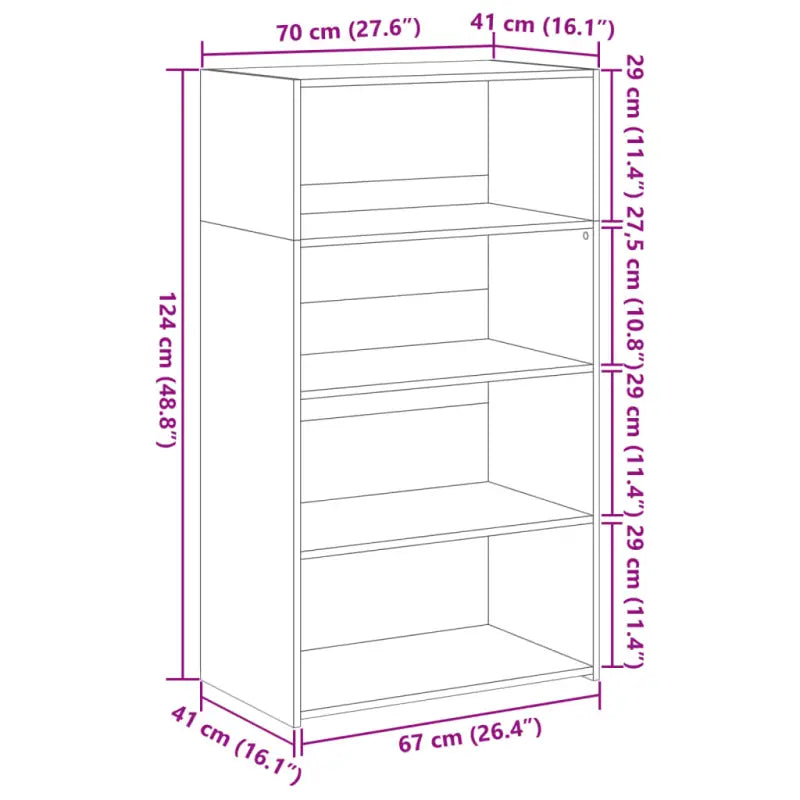 Klassieke hoge kast van bewerkt hout voor je interieur - Dressoirs & buffetkasten