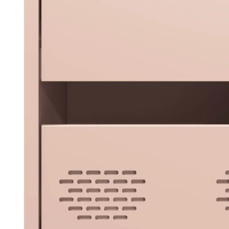 Klassieke hoge kast van koudgewalst staal voor interieur en kantoor - Dressoirs & buffetkasten